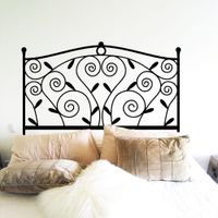 Vinilo Decorativo Cabecero Antiguo para pared Stickart Mediano 105 x 75 cm alto