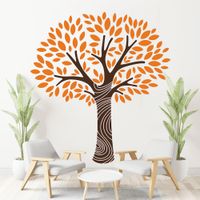 Vinilo Decorativo Árbol Frondoso para pared Stickart Pequeño 84 x 90 cm alto