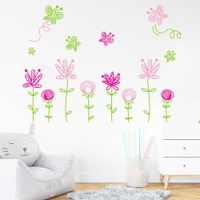 Vinilo Decorativo Jardín  para pared Stickart Mediano 120 x 90 cm alto