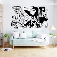 Vinilo Decorativo Guernica para pared Stickart Pequeño 70 x 42 cm alto