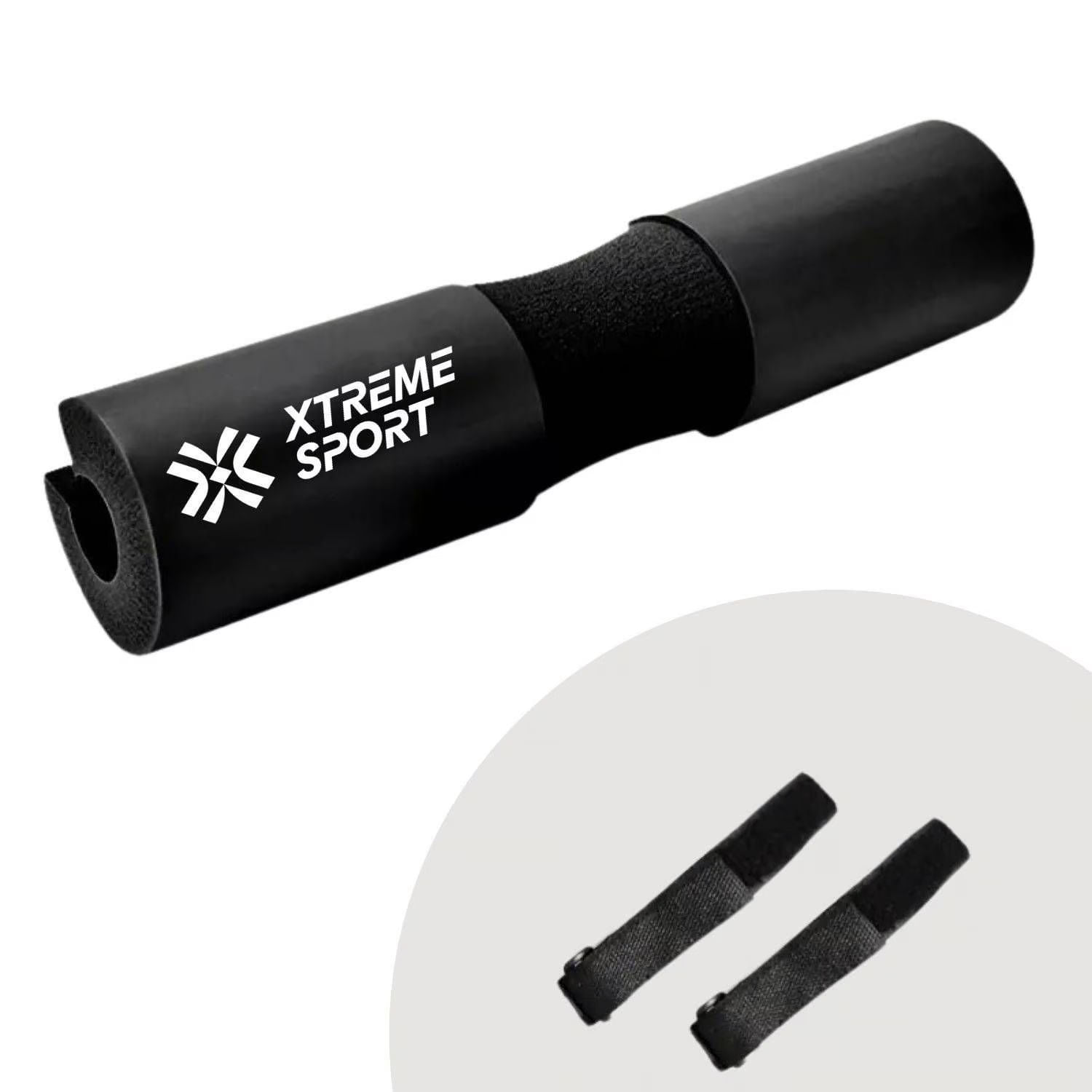 Almohadilla de Barra para Sentadillas Protector Gris