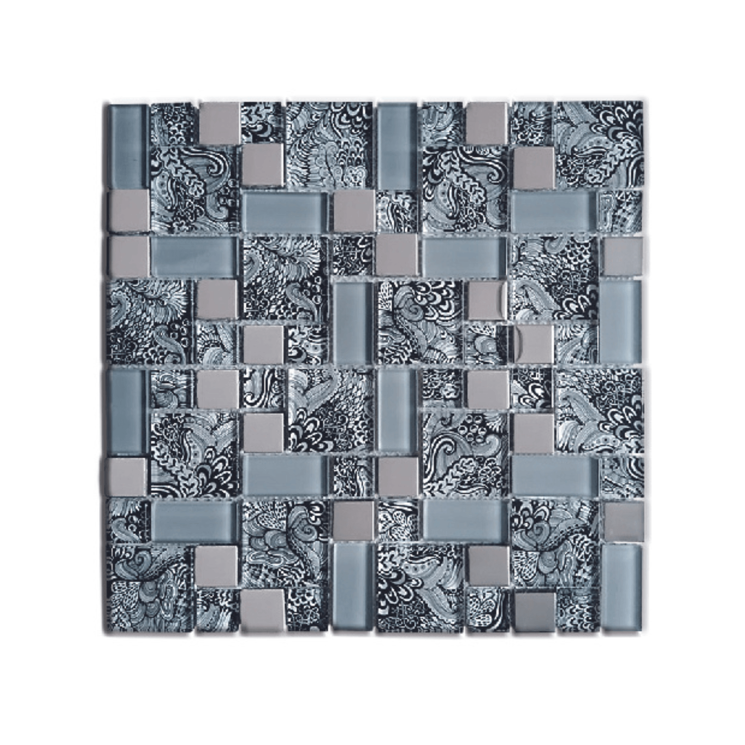 Pepelma Decorativo 61231 30cmx30cm Vidrio Brillante