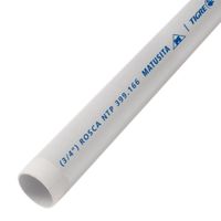Tubo 3/4"" 5m Agua Fría con rosca Matusita Tigre