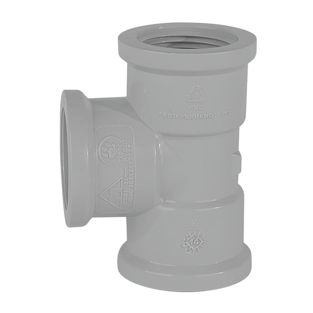 Tee 1" Agua Fría con Rosca Matusita Tigre