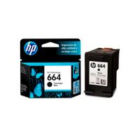 Cartucho de Tinta HP 664 Negro Original F6V29AL