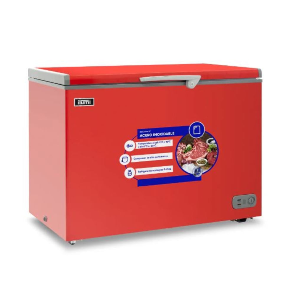 Congelador con tina de Acero Inoxidable de 340lt Tfi-3400re