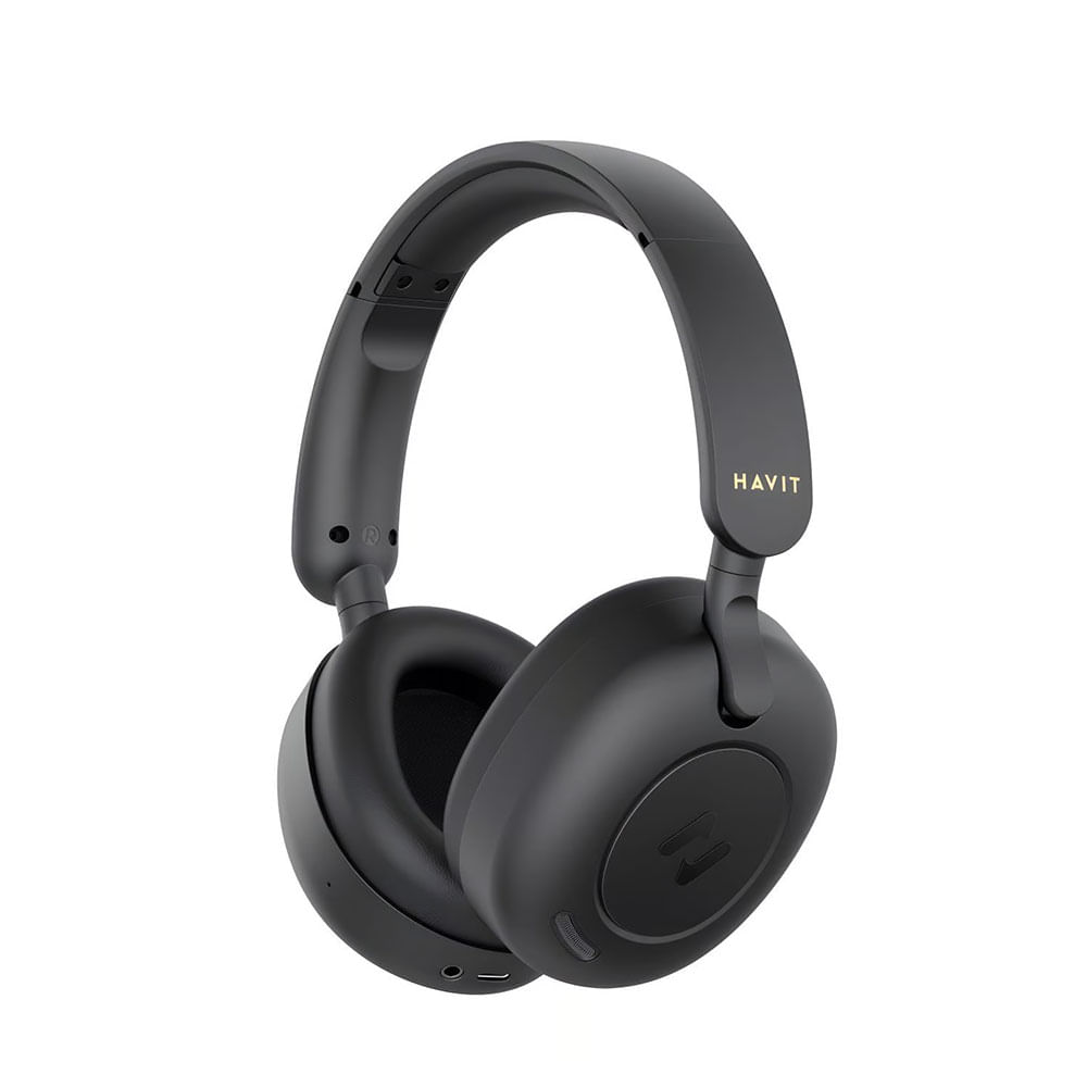 Audífono Havit H655BT ANC Inalámbrico Bluetooth 76H negro