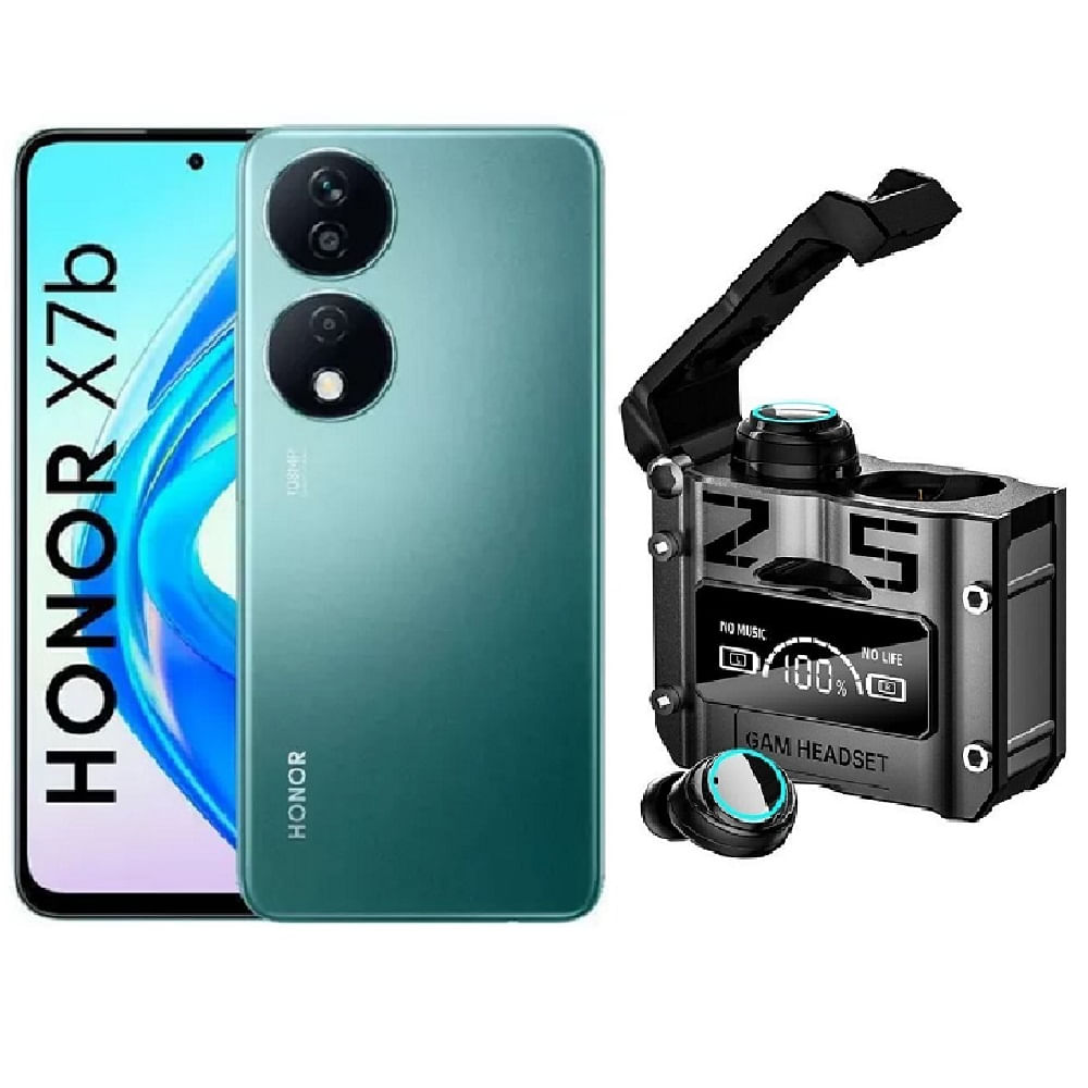 Honor X7b 256GB Verde + Audifonos Gamer M25