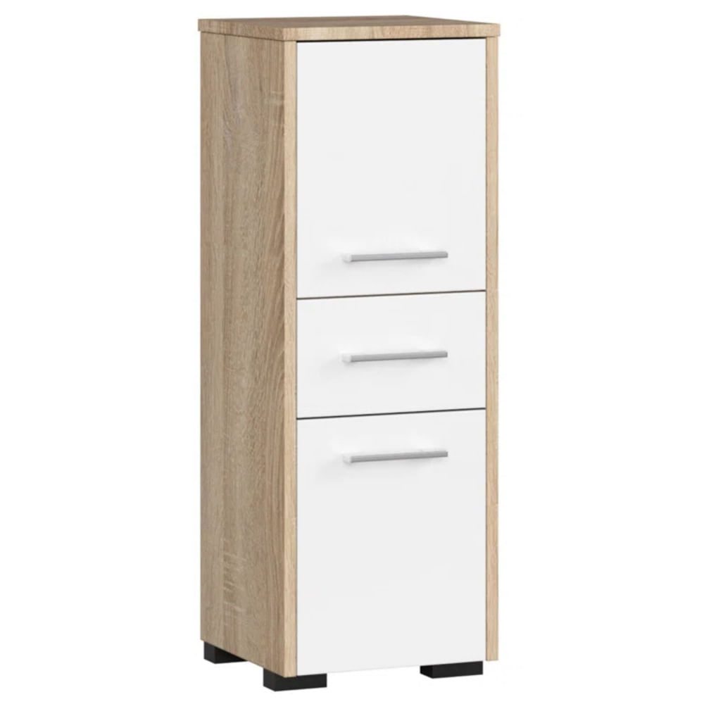 Mueble de Baño Moderno Abby Duna y Blanco R&R MUEBLES