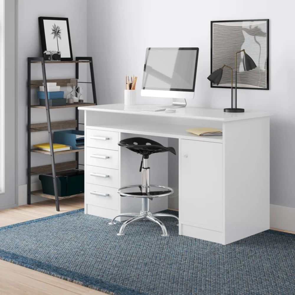 Escritorio Moderno Fay Blanco R&R MUEBLES