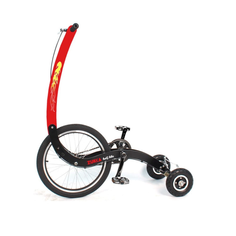 Bicicleta De Pie Halfbike Rojo
