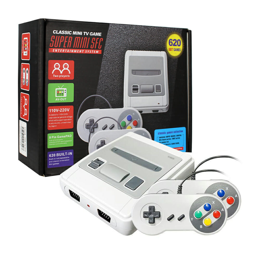 Mini Consola Retro Tipo Nintendo 620 Juegos Integrados
