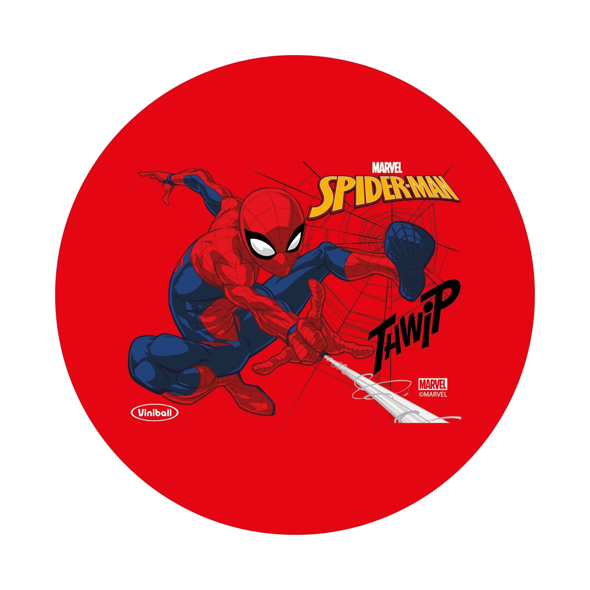 Pelota Recreativa VINIBALL Spiderman Rojo (Modelos Aleatorios)