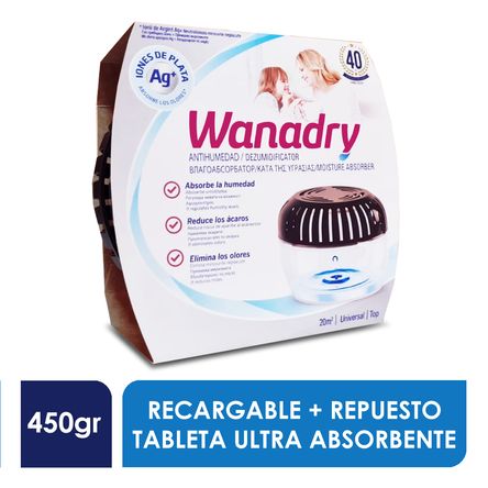 Deshumedecedor WANADRY Top Ultra Absorbente WANADRY