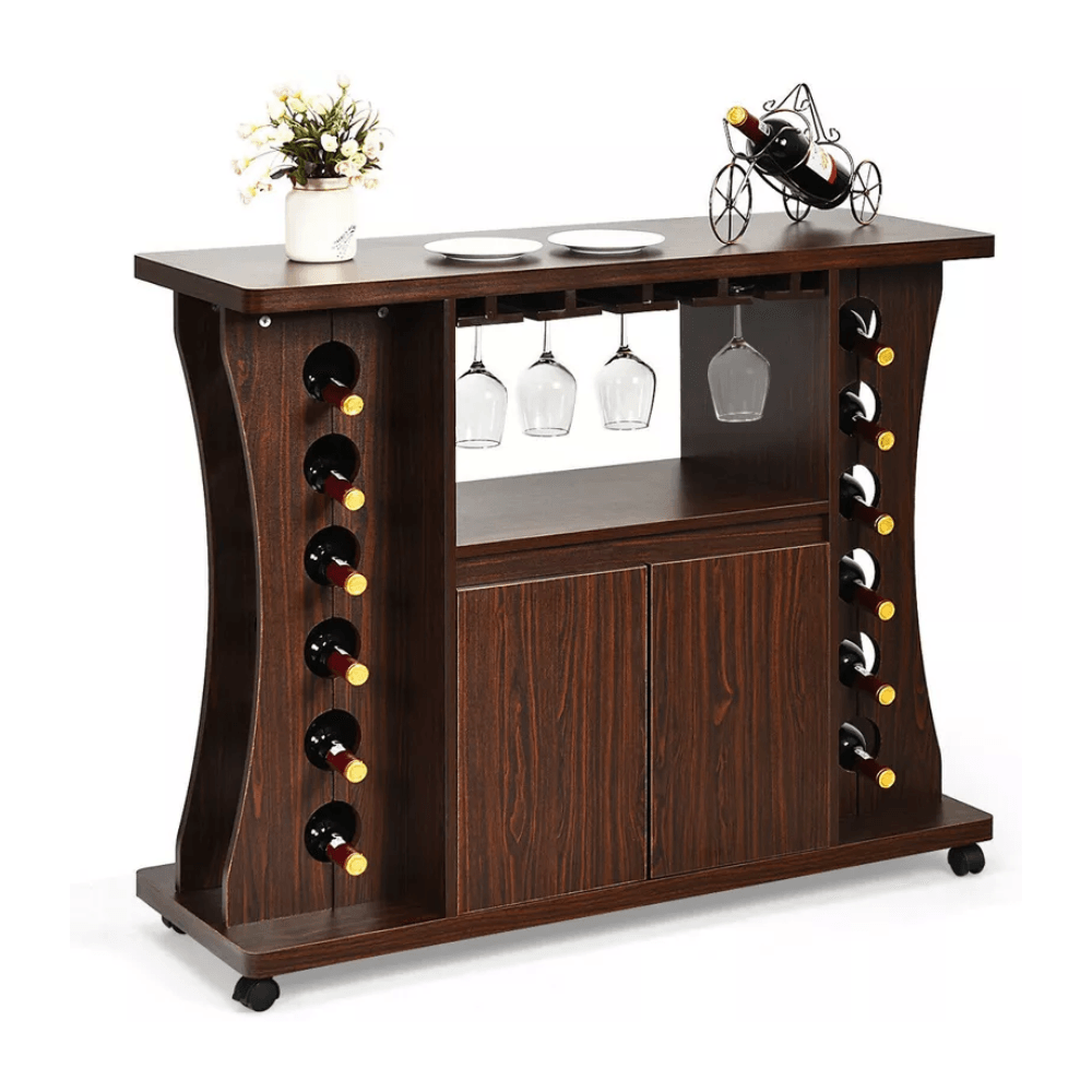 Mueble Bar Catriel Caramelo Muebles Bonno