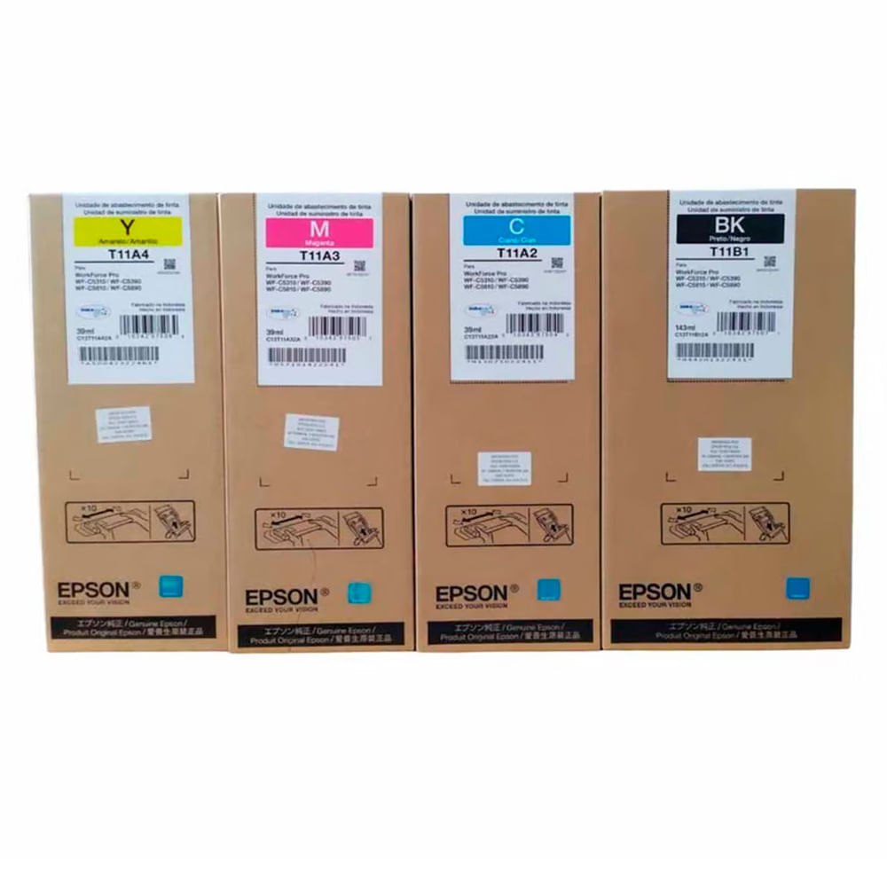 Pack Tinta Epson para WorkForce WF-C5810 WF-C5890
