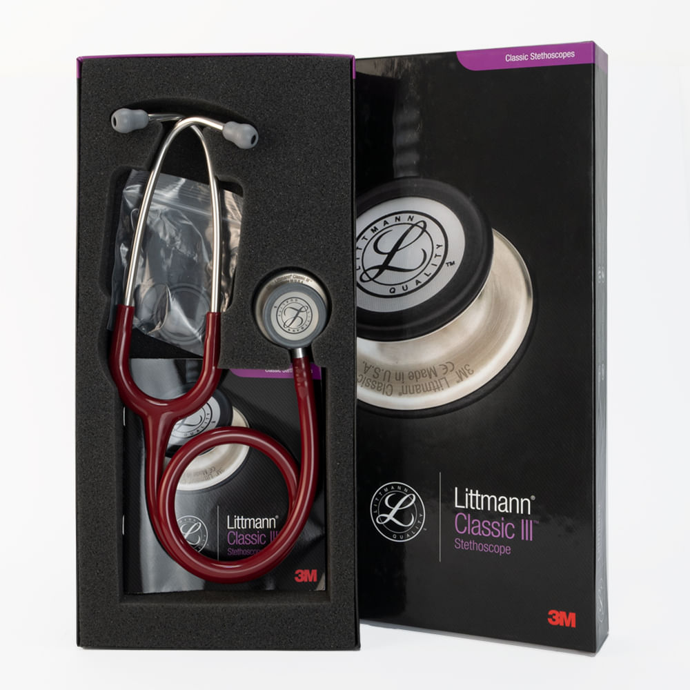 Estetoscopio Littmann® Classic III™ Guinda Código 5627