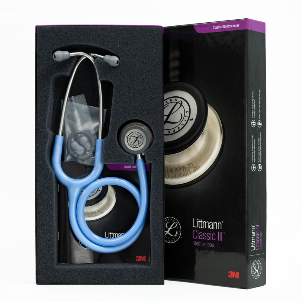 Estetoscopio Littmann® Classic III™ Celeste Código 5630