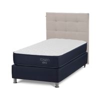 Dormitorio Americano Upline 1.5 Plazas + Respaldo Issey