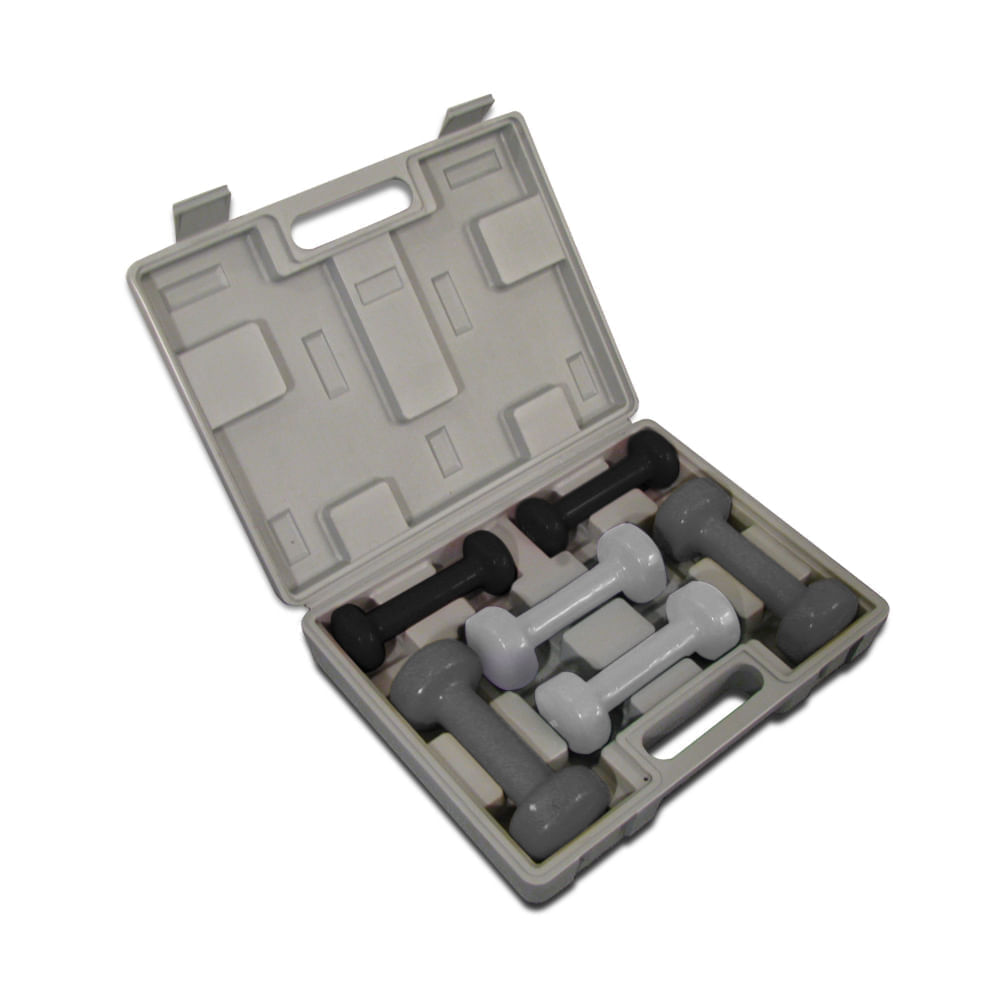 Pesas 6Kg Fit.365 Neoprene Dumbbell Set