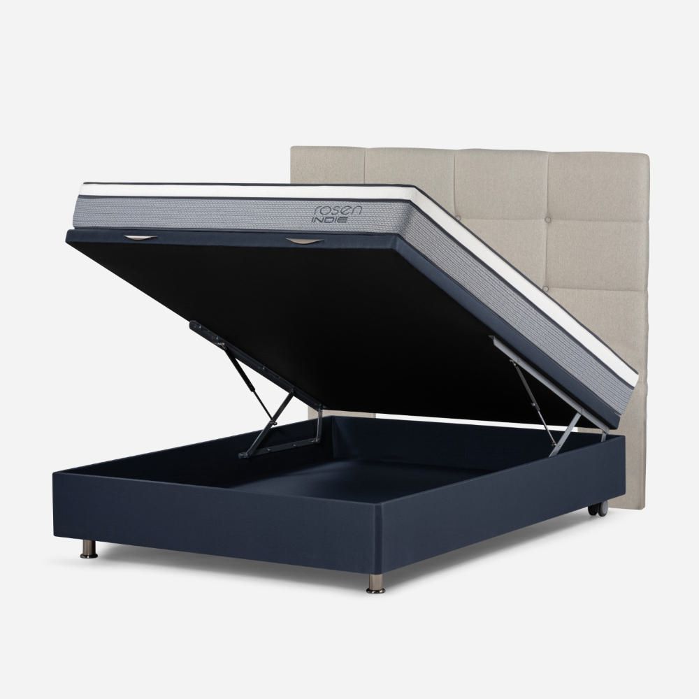 Dormitorio Boxet Indie Queen Plazas Issey Niebla
