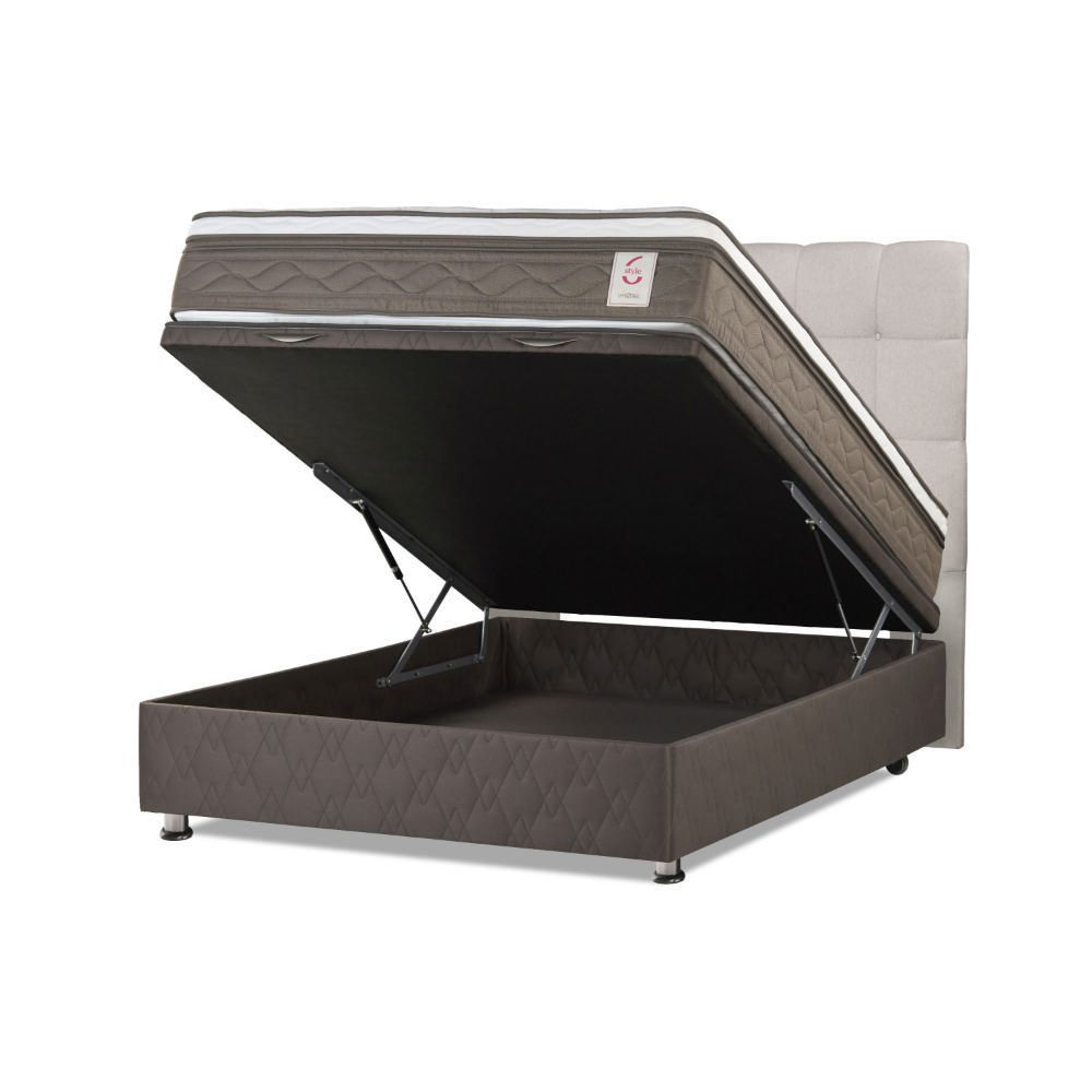 Dormitorio Boxet New Style 6 Queen Issey Niebla