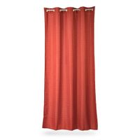 Cortina de Tela Poliéster Orange 140x250cm Rojo Glaze