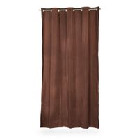 Cortina Blacout 140x250cm Chocolate Orange