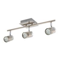 Barra LED Daniela GU10 Cromo Satinado 3W 3 Luces Orange