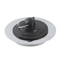Tapón de Acero Inoxidable Cromado Werken Modelo Rejilla 2' Plata