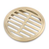 Sumidero de Bronce Werken Modelo Pesado 4'' Oro