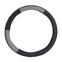 Cobertor de Volante de Cuero Werken Negro