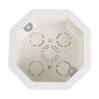 Caja Empotrable LED Polipropileno Blanco Werken 4x4'