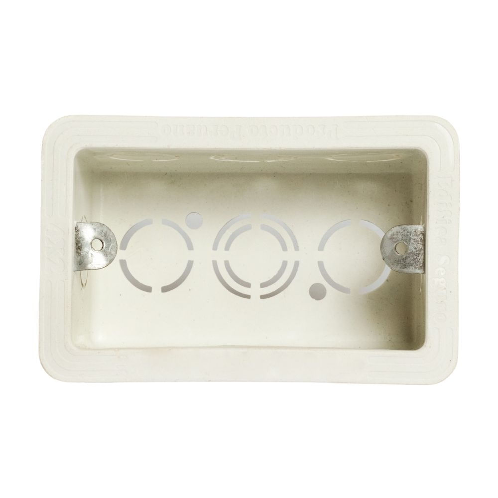 Caja Rectangular  4x2"" Polipropileno Werken