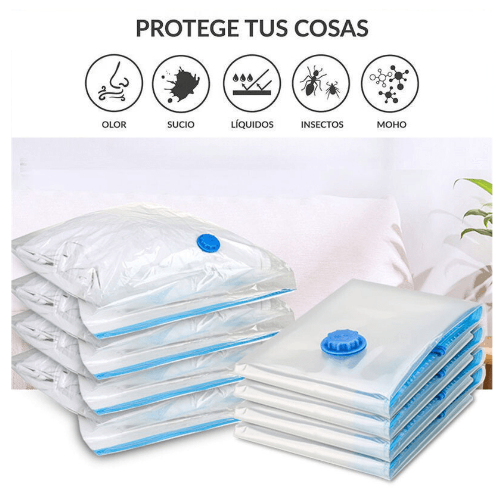 Bolsas Compresoras al Vacío Pack x 4 Unidades