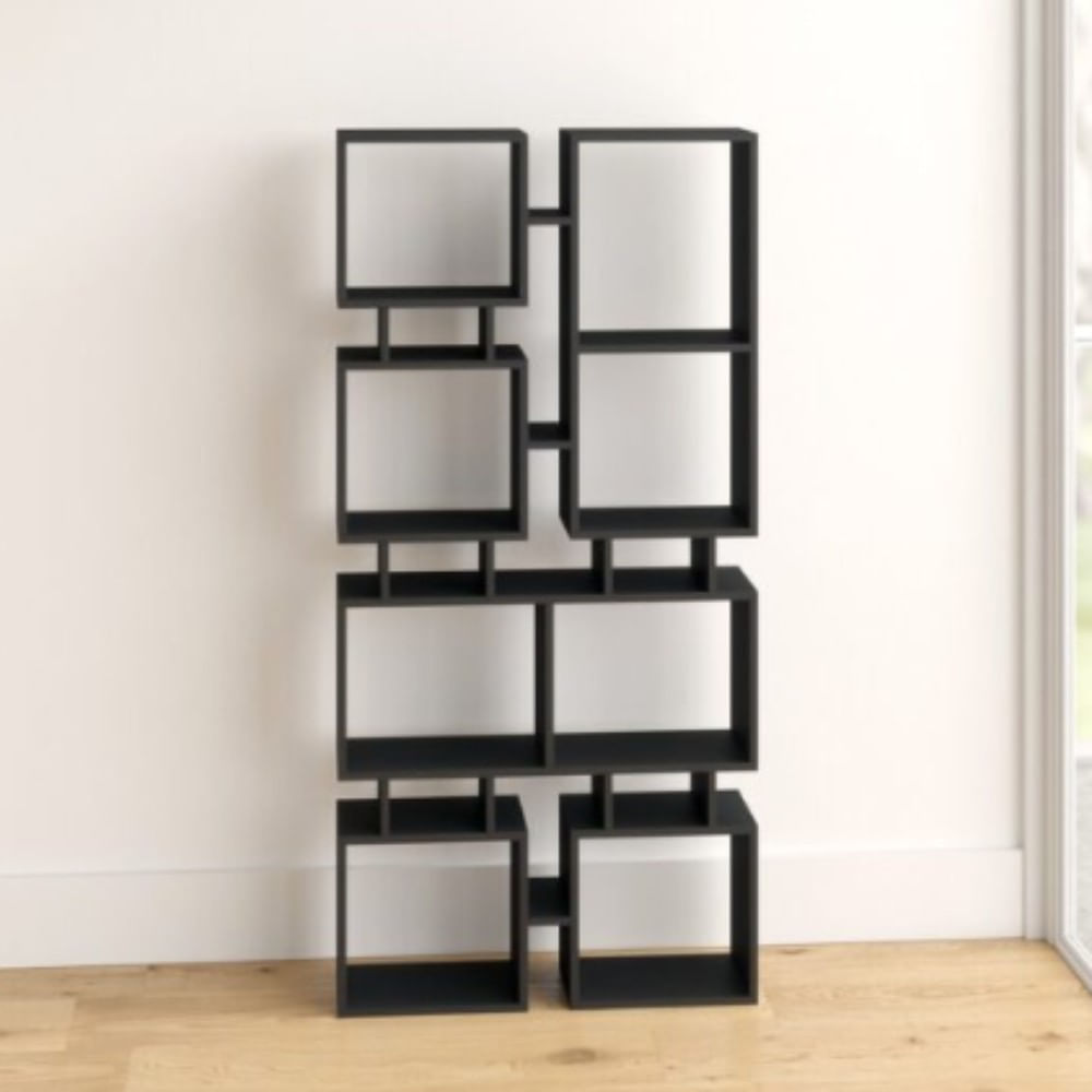 Librero Nacion Muebles Sofia Color Negro