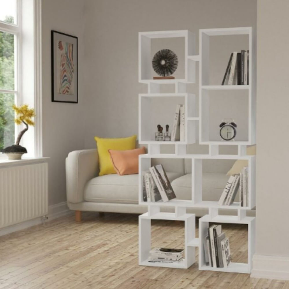 Librero Nacion Muebles Sofia Color Blanco