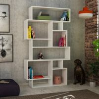 Librero Nacion Muebles Lia Color Blanco