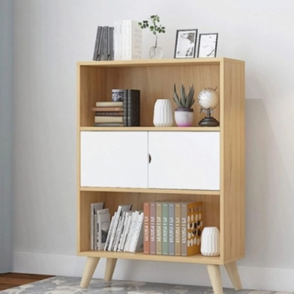 Librero Nacion Muebles Marite Color Duna