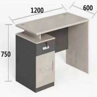 Escritorio Nacion Muebles Ali Color Beige con Plomo