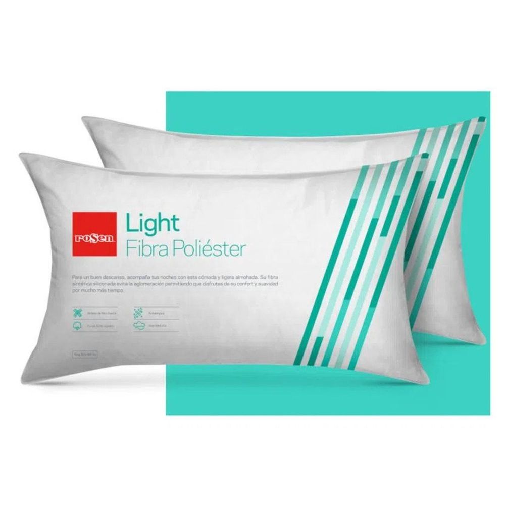 Pack 2 Almohadas Light King Rosen