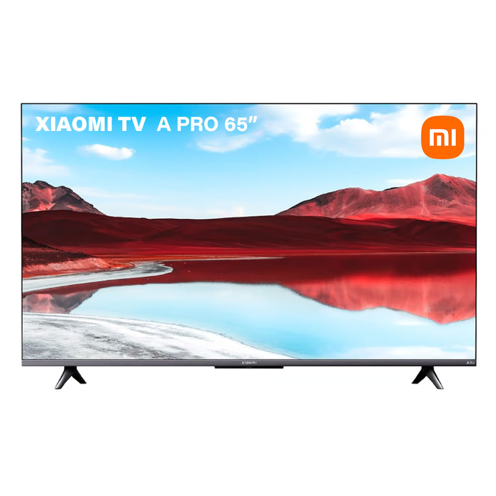 Televisor XIAOMI TV A PRO 65'' 2025 4K UHD Tecnología QLED