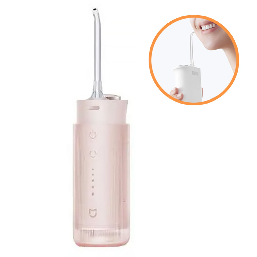 Irrigador Dental Portátil XIAOMI Mijia Flusher F400 Coral MEO704