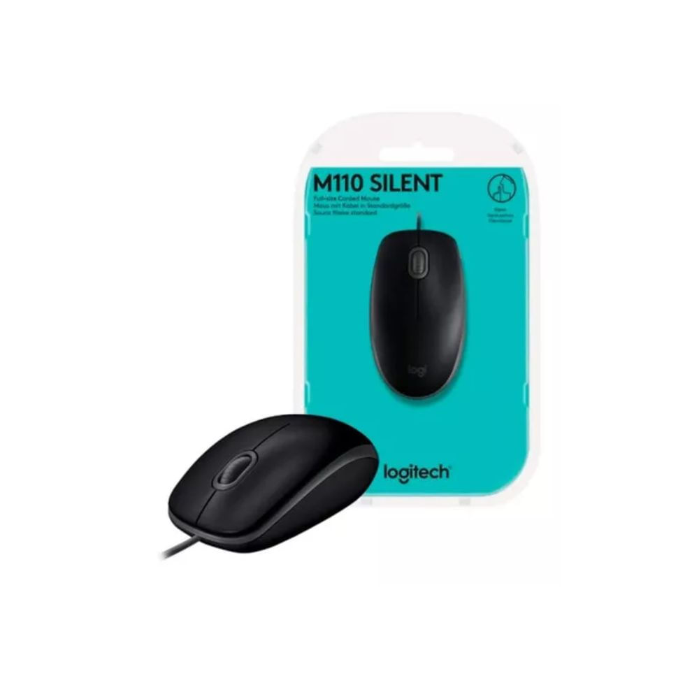 Mouse Logitech M110 Silent Usb Negro Mouse Logitech M110 Silent Usb Negro