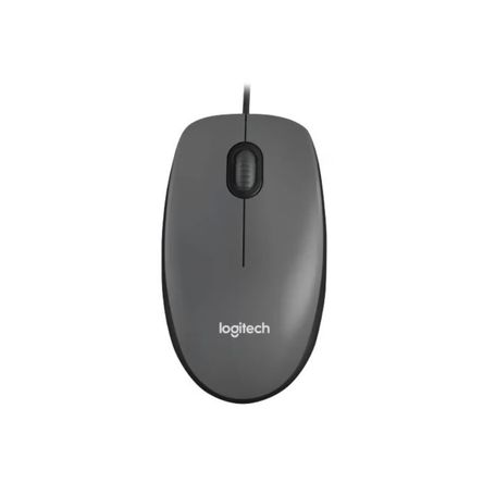 Mouse Logitech M90 Dark Midnight USB Gris y Negro