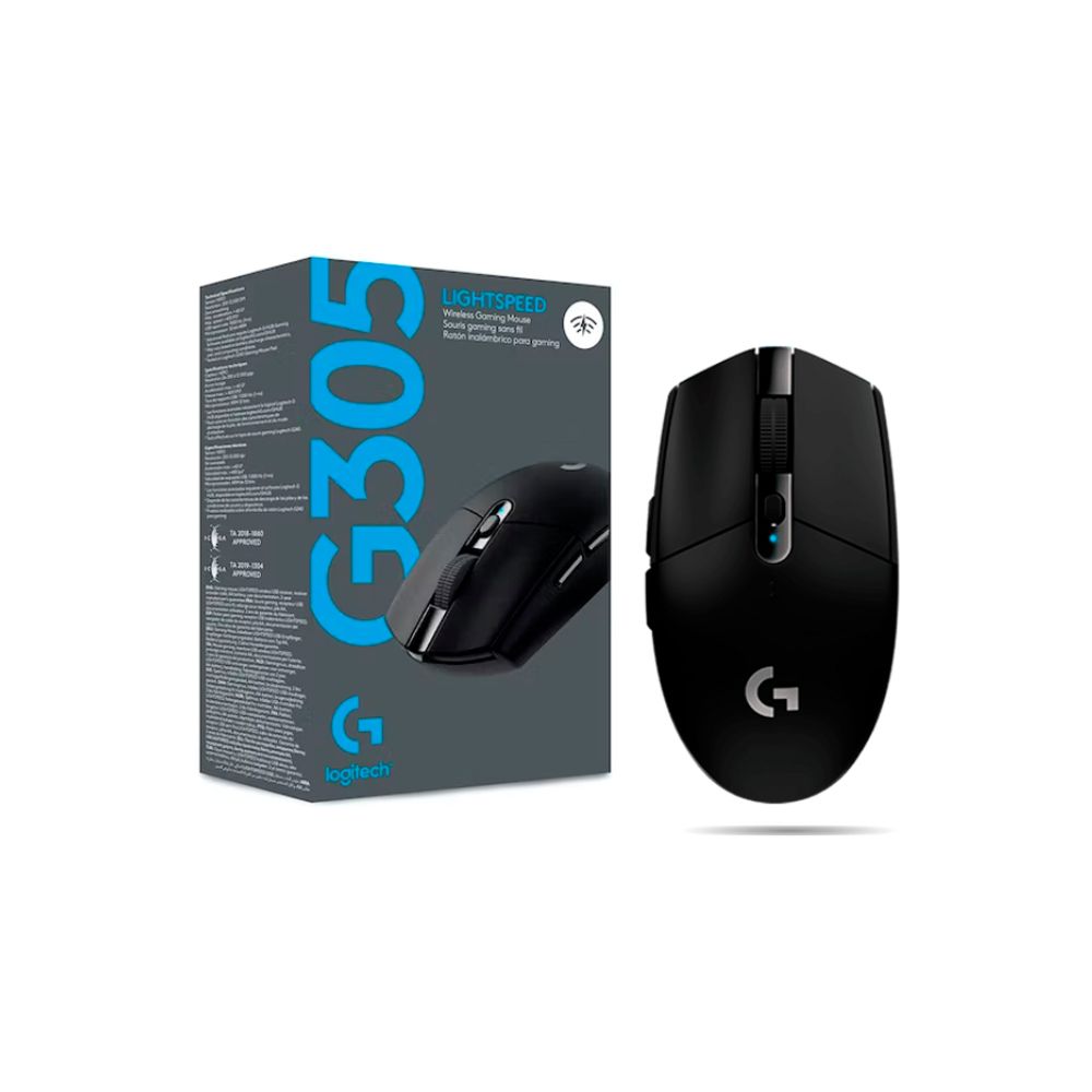 Mouse inalámbrico Logitech G305 Lightspeed para juegos Negro Mouse inalámbrico Logitech G305 Lightspeed para juegos Negro
