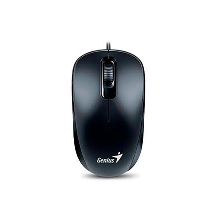 Mouse Genius DX-110 Alámbrico Negro