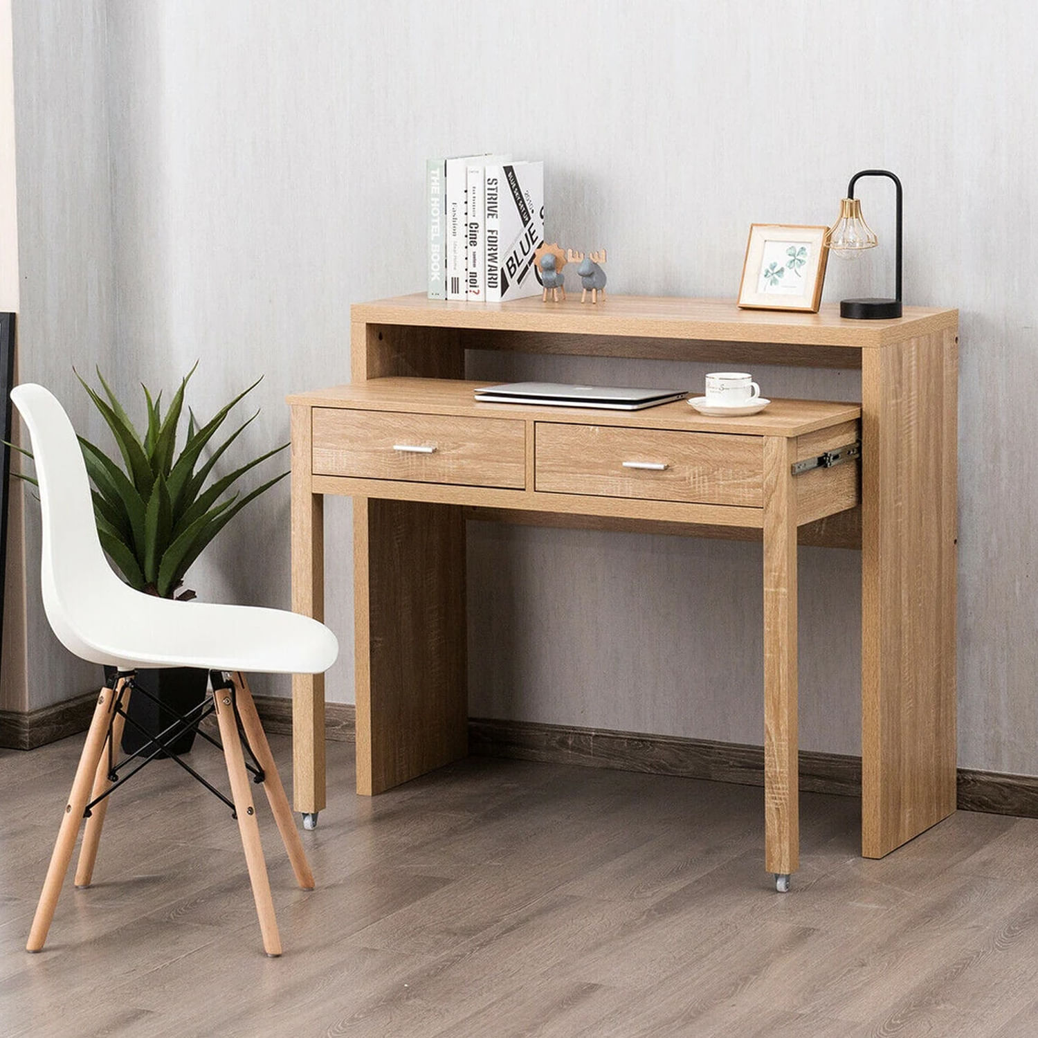 Escritorio Plegable Chiara Ventitas Home Color Duna