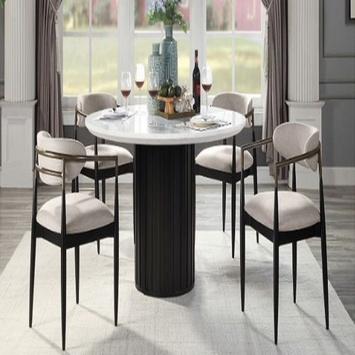 Comedor Dmuebles 4 sillas Jaramillo - Beige
