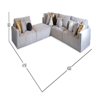 Sofá modular Dmuebles Adela - Gris